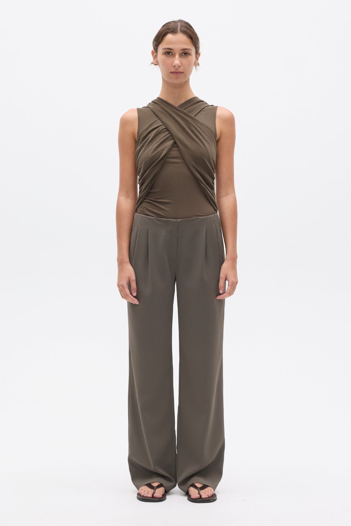 ANTONIA BODYSUIT - TANBARK