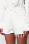 MALIBU DENIM SHORT - GEISHA WHITE
