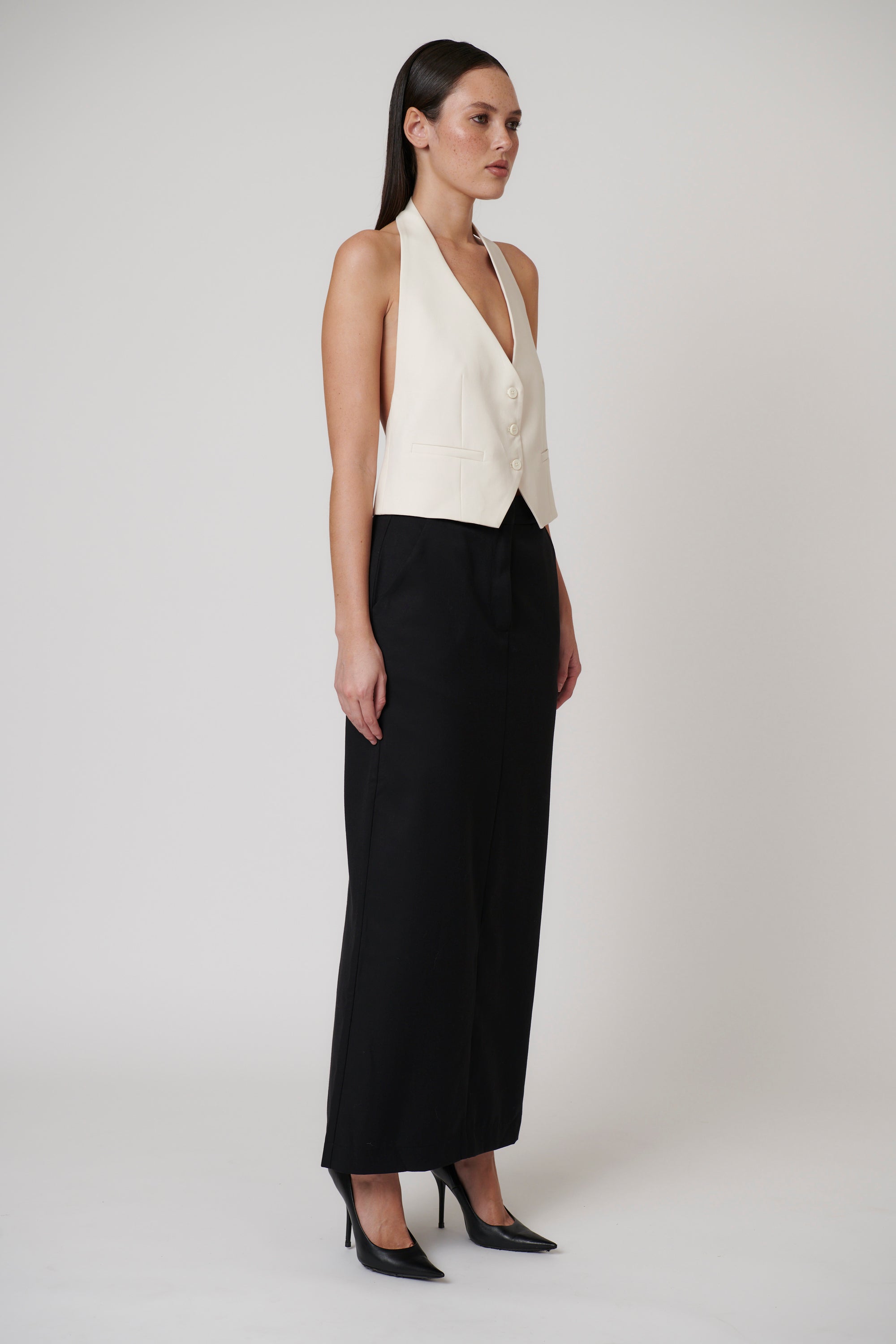 CORI VEST - IVORY