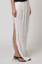 RIVER MAXI SKIRT - IVORY