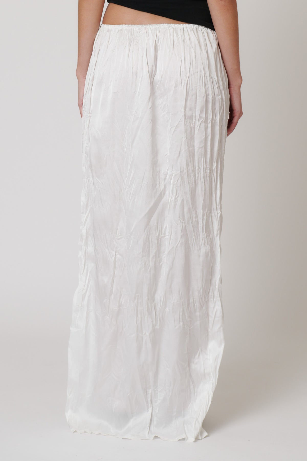 RIVER MAXI SKIRT - IVORY