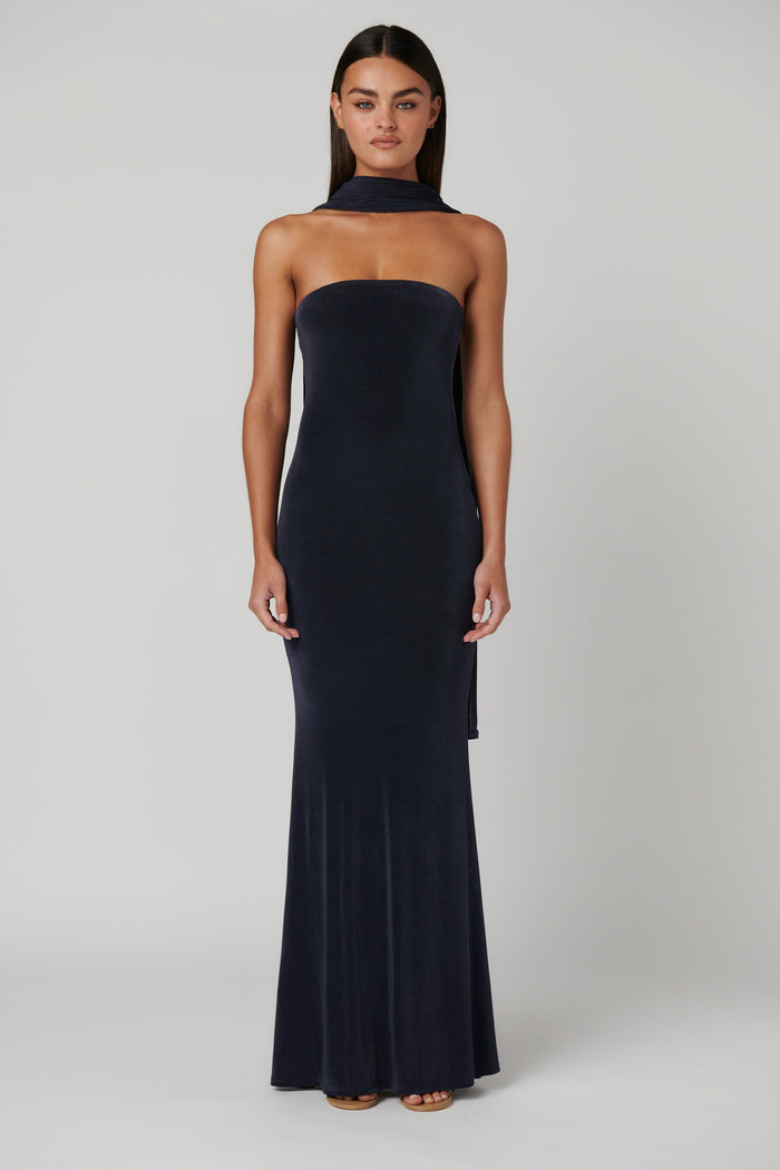 XANTHE GOWN - PERSIAN BLUE