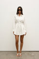 MAPLE SHIRT DRESS - WHITE