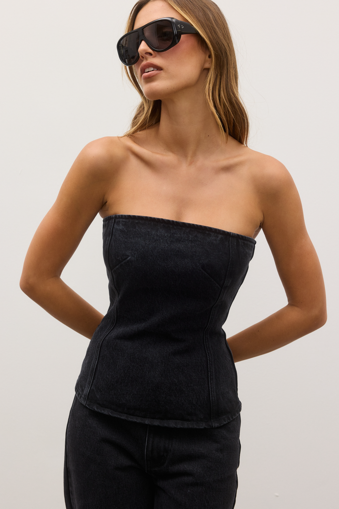 AMIRI CORSET - BACKSTAGE BLACK