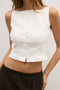 COVET TOP - WHITE