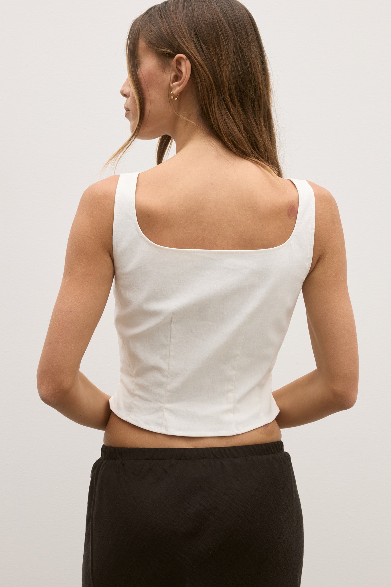 COVET TOP - WHITE