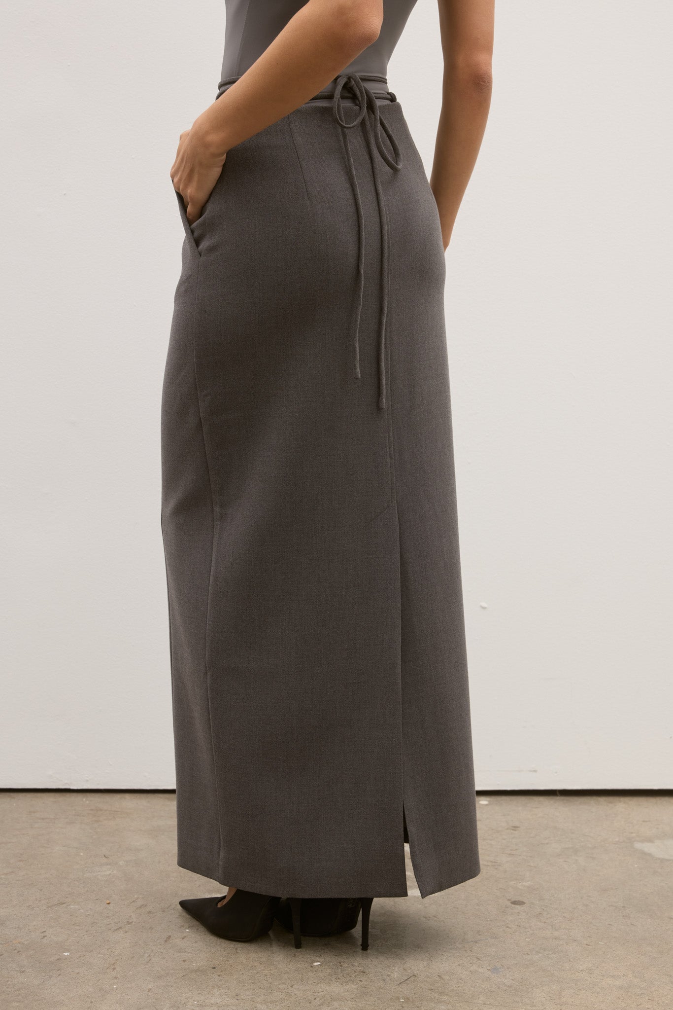 LINDEN SKIRT - GREY