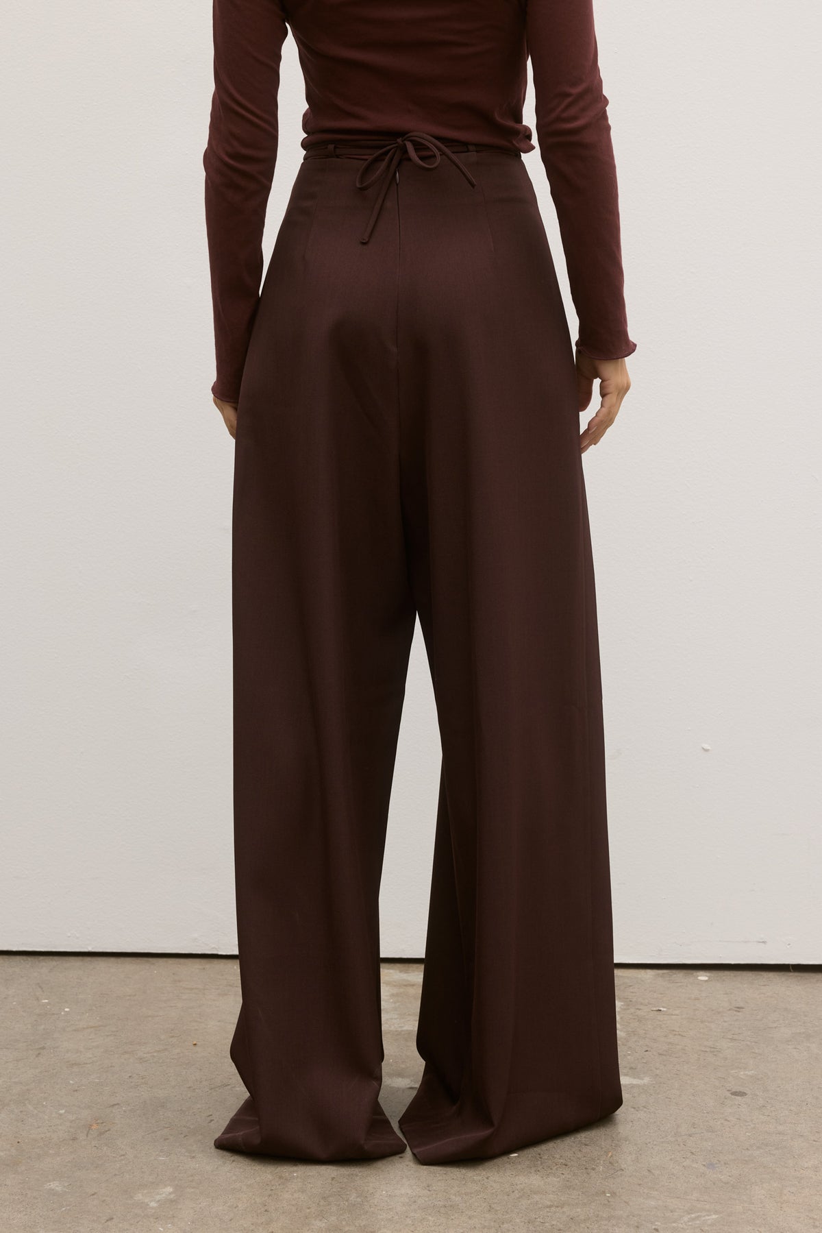 LINCOLN PANT - BURGUNDY
