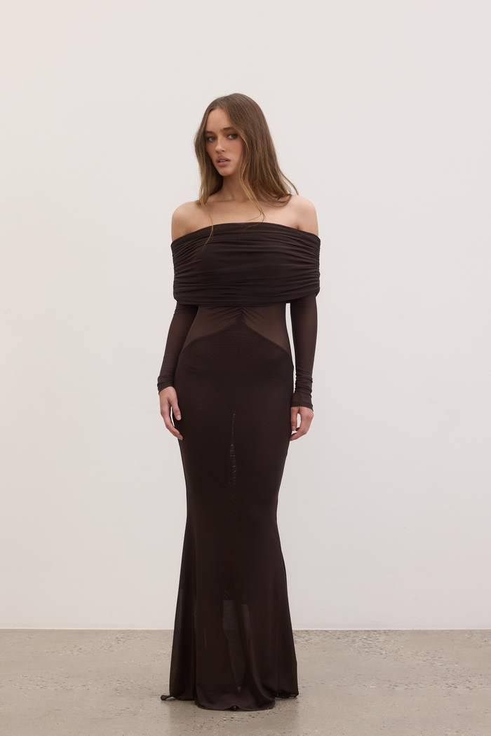 MILLIE MAXI DRESS - ASH