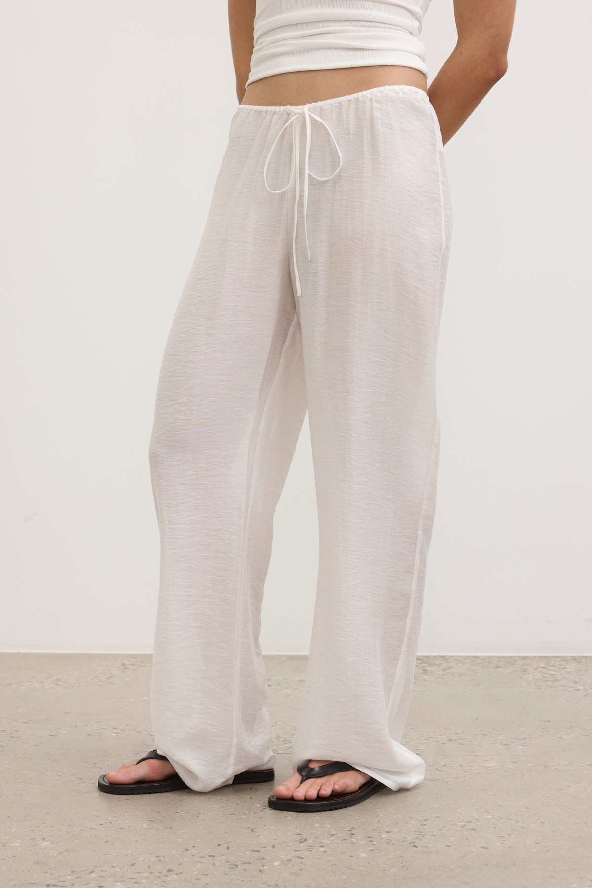 LIOR PANT - WHITE