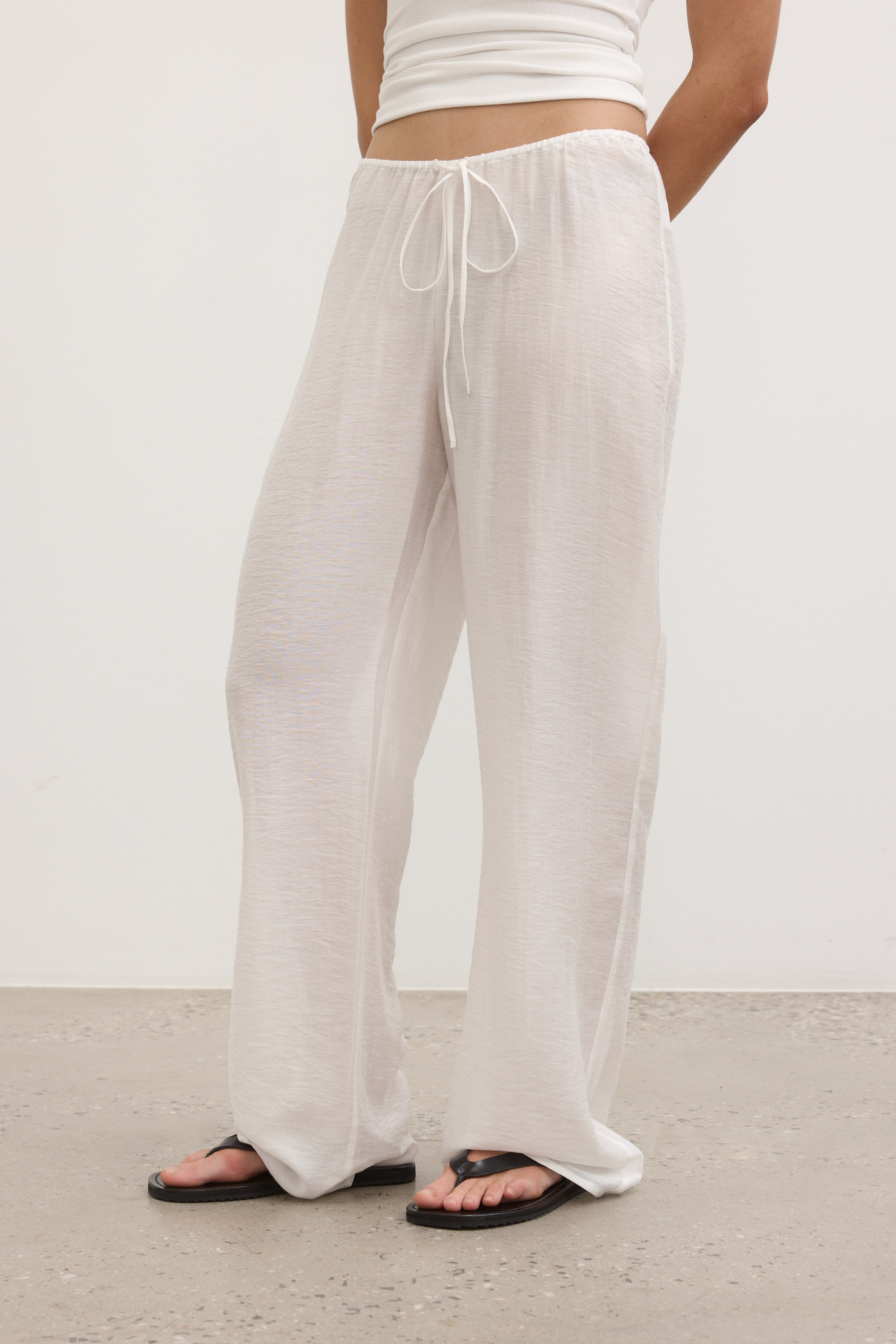 LIOR PANT - WHITE