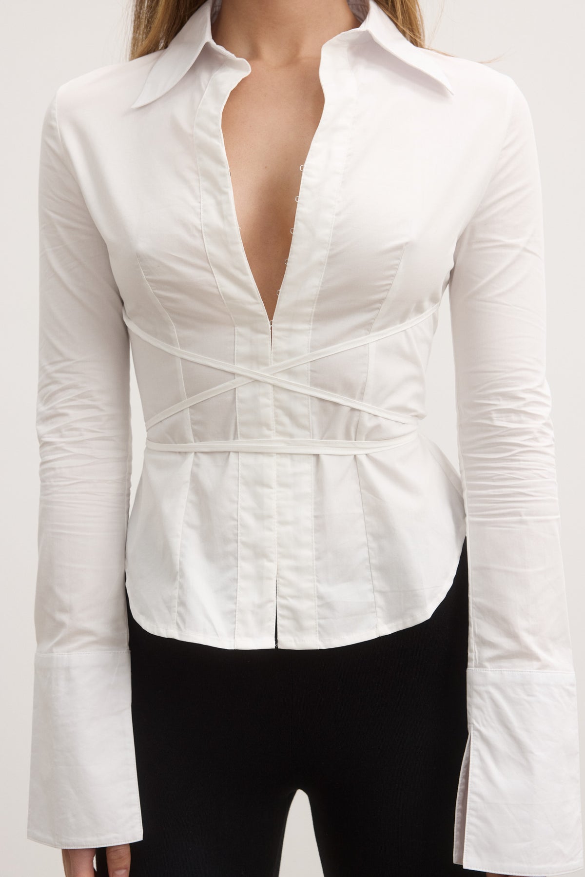 MAXINE SHIRT - WHITE