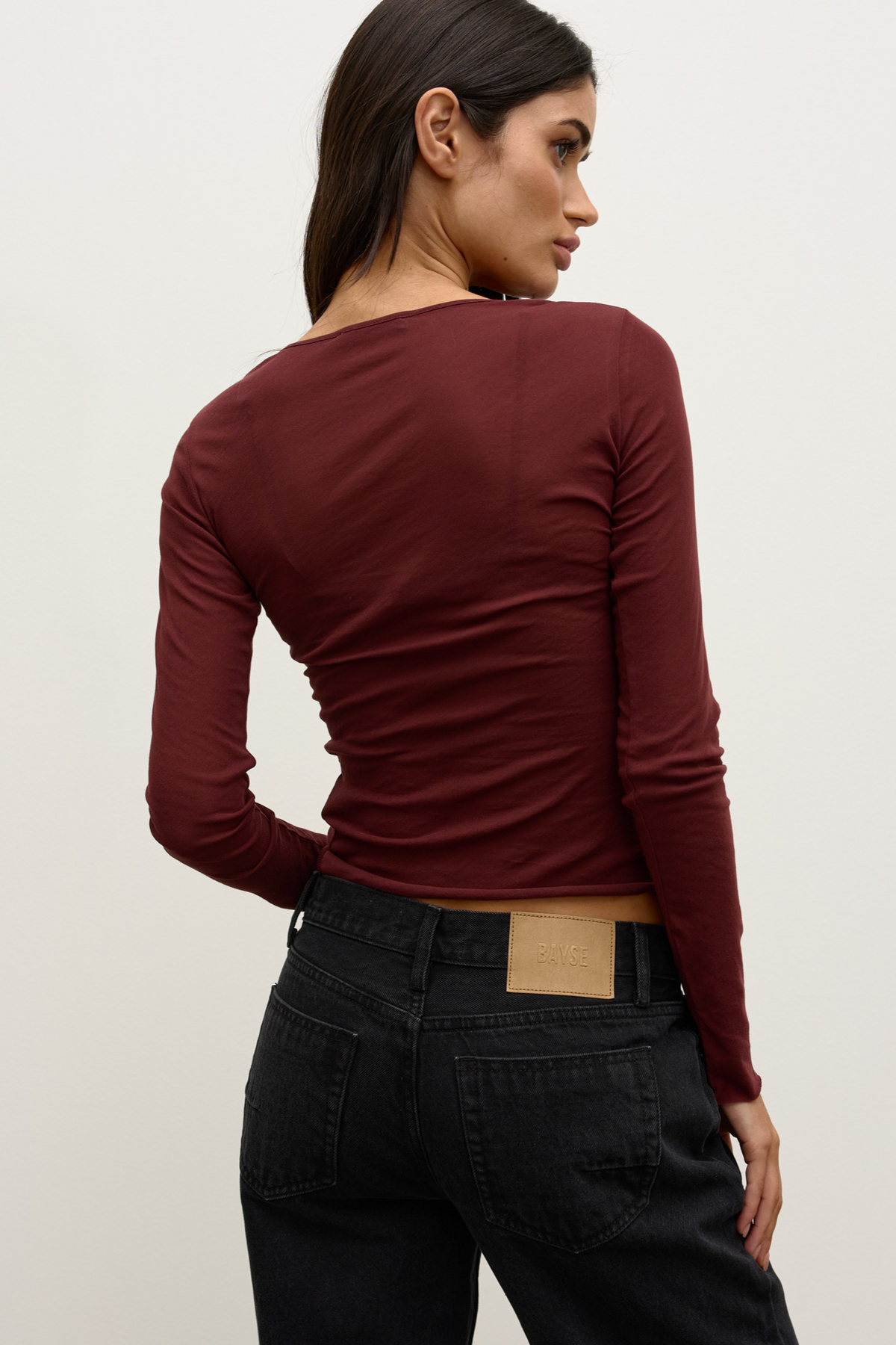 ZOE TOP - PLUM