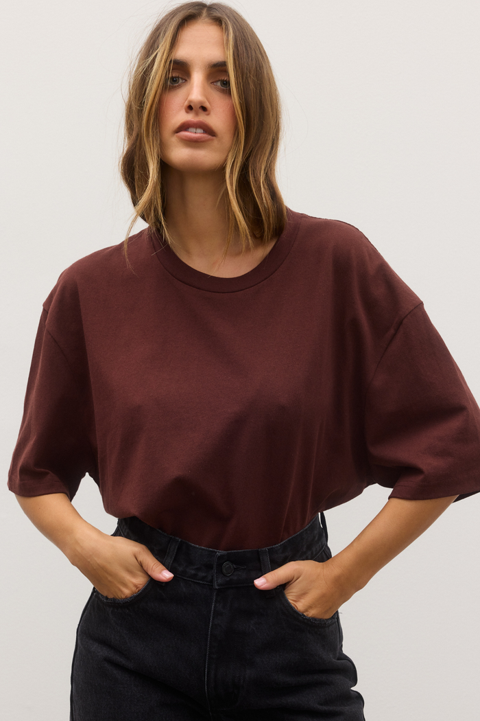 JONAS BOYFRIEND TEE - EMBER