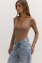 CELINE BODYSUIT - MACCHIATO