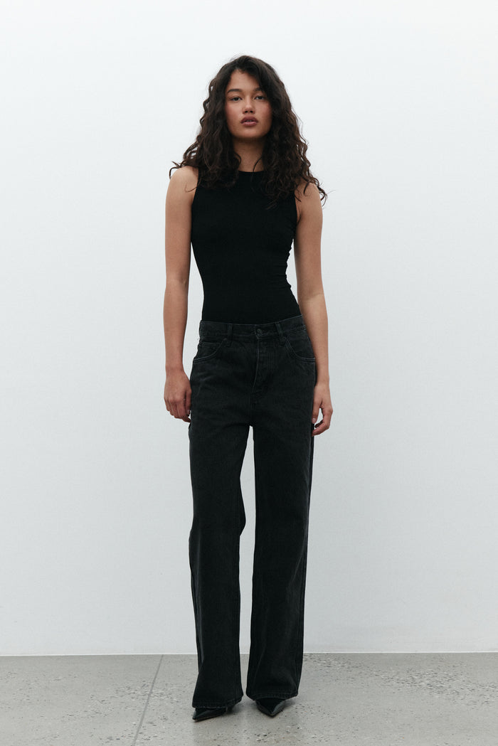 LAYLA BODYSUIT - BLACK