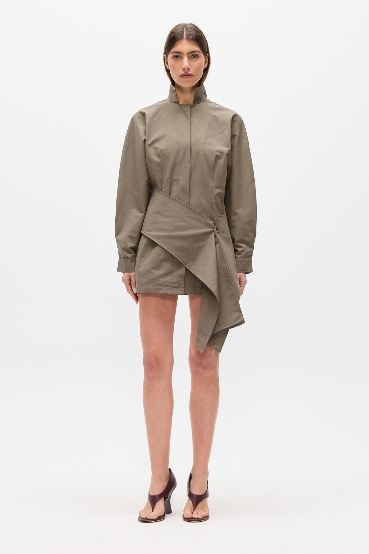 FRANKA DRESS - ASH