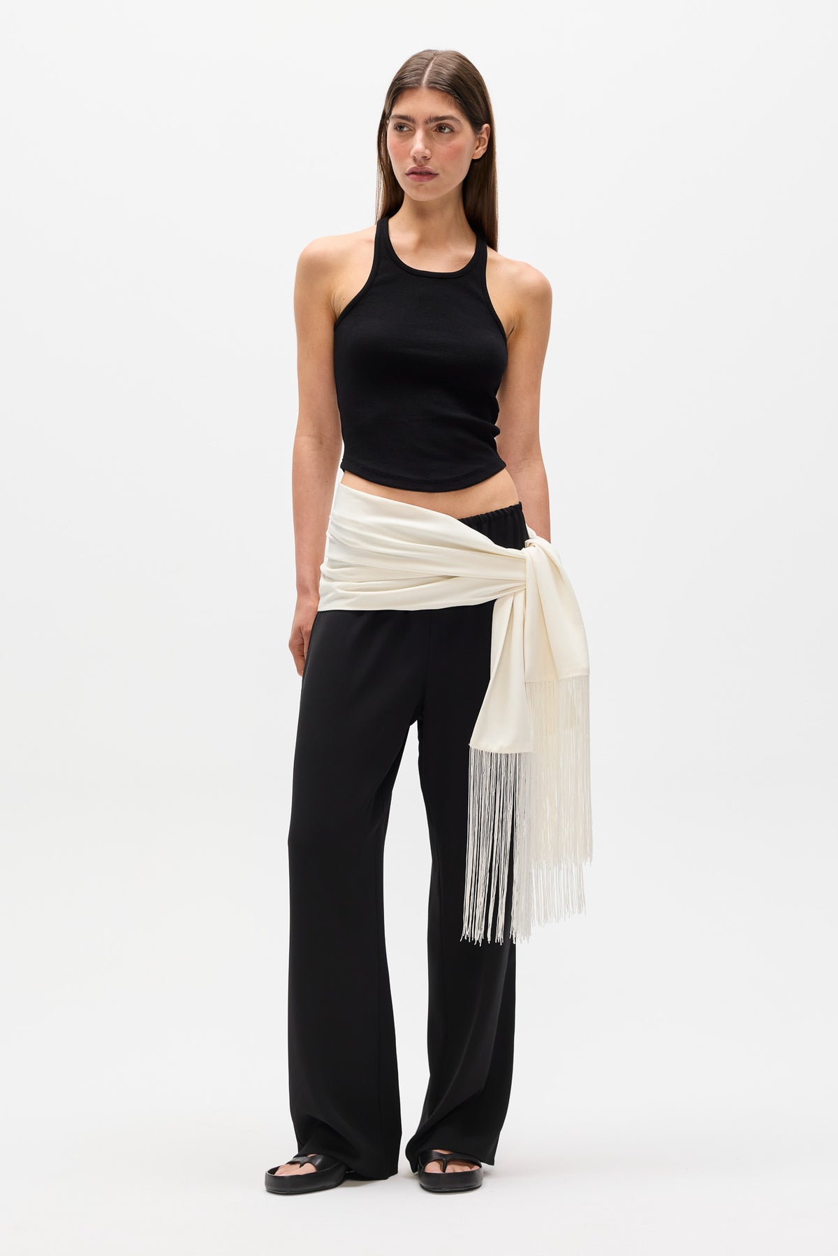 INARA SCARF - WHITE