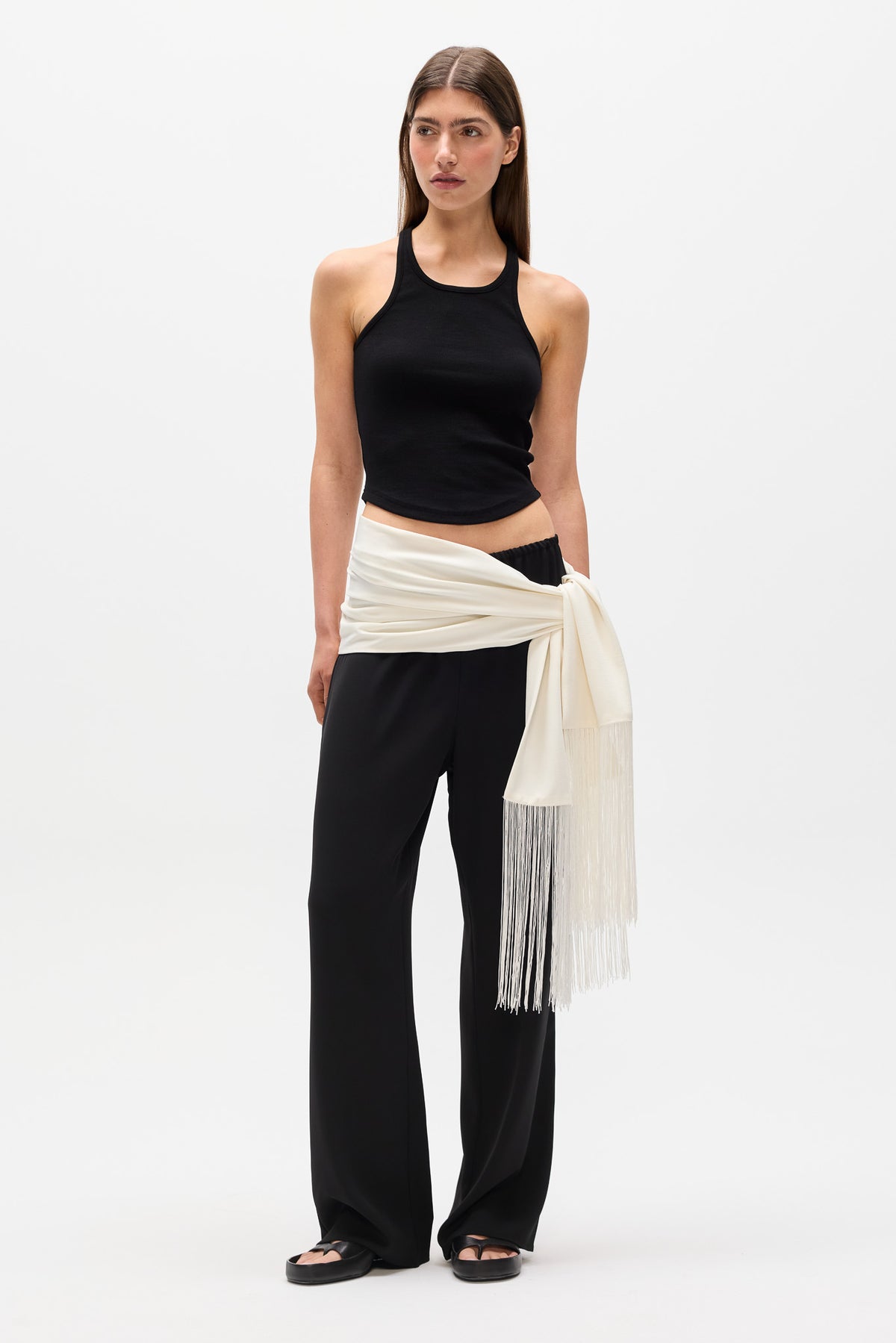 INARA SCARF - WHITE