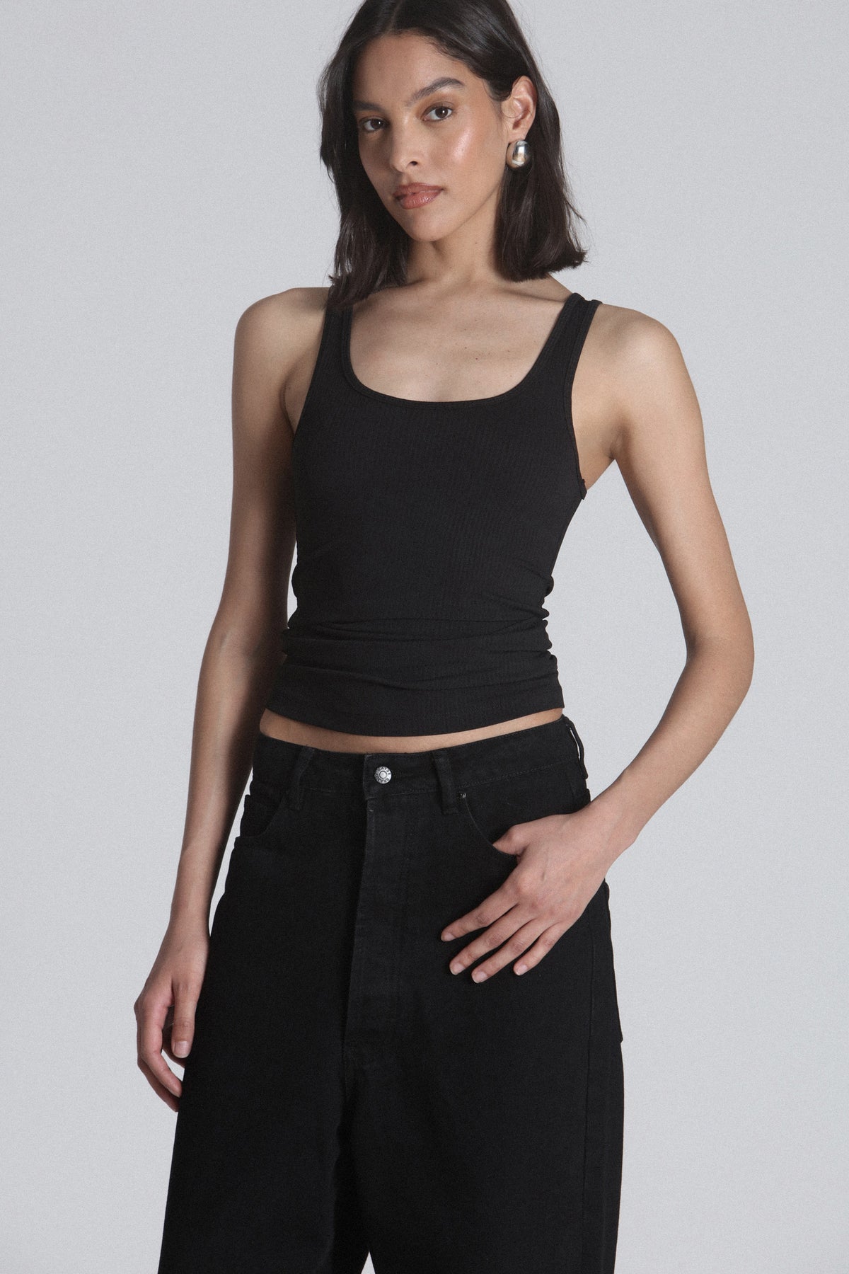 CARRIE TANK - BLACK