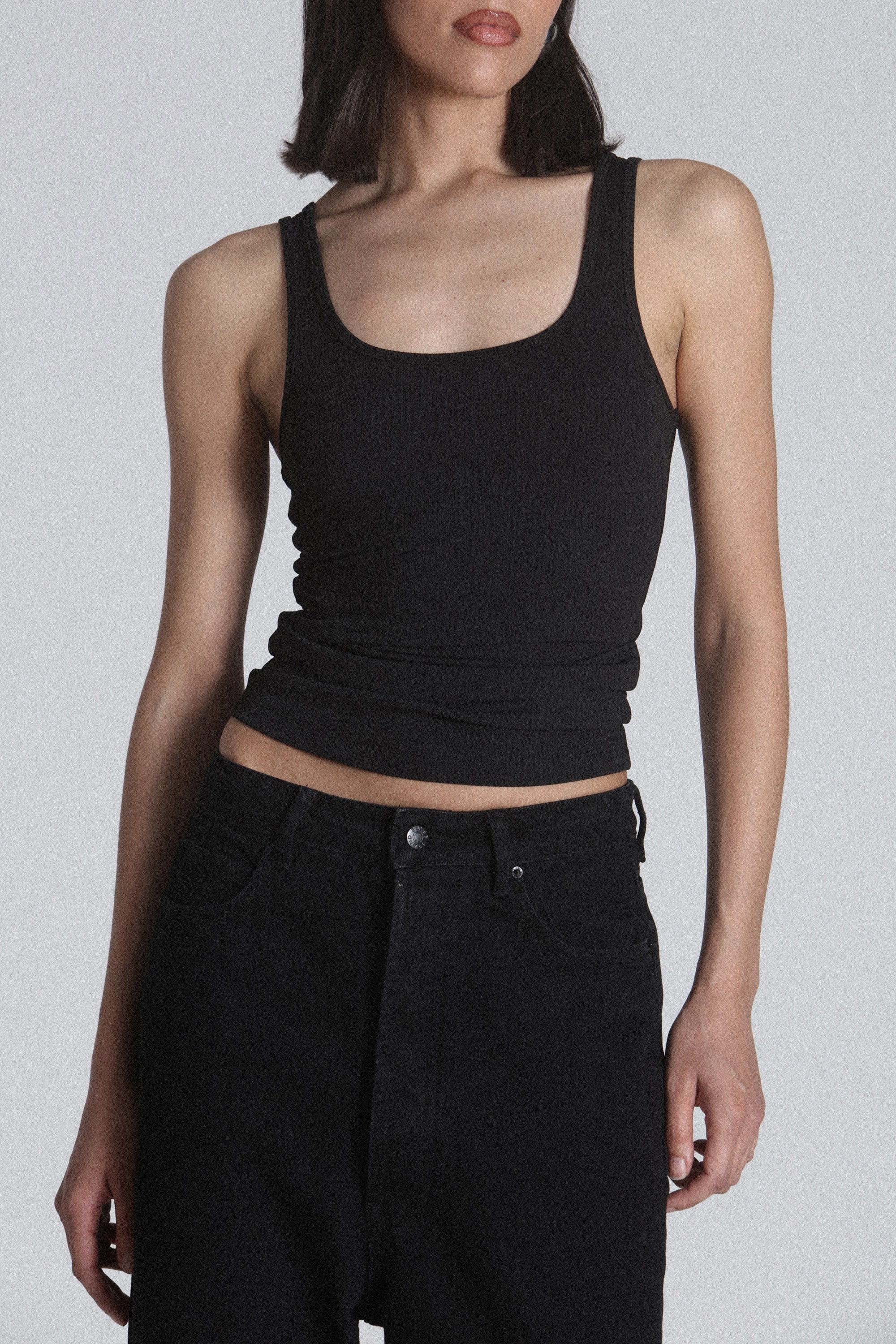 CARRIE TANK - BLACK