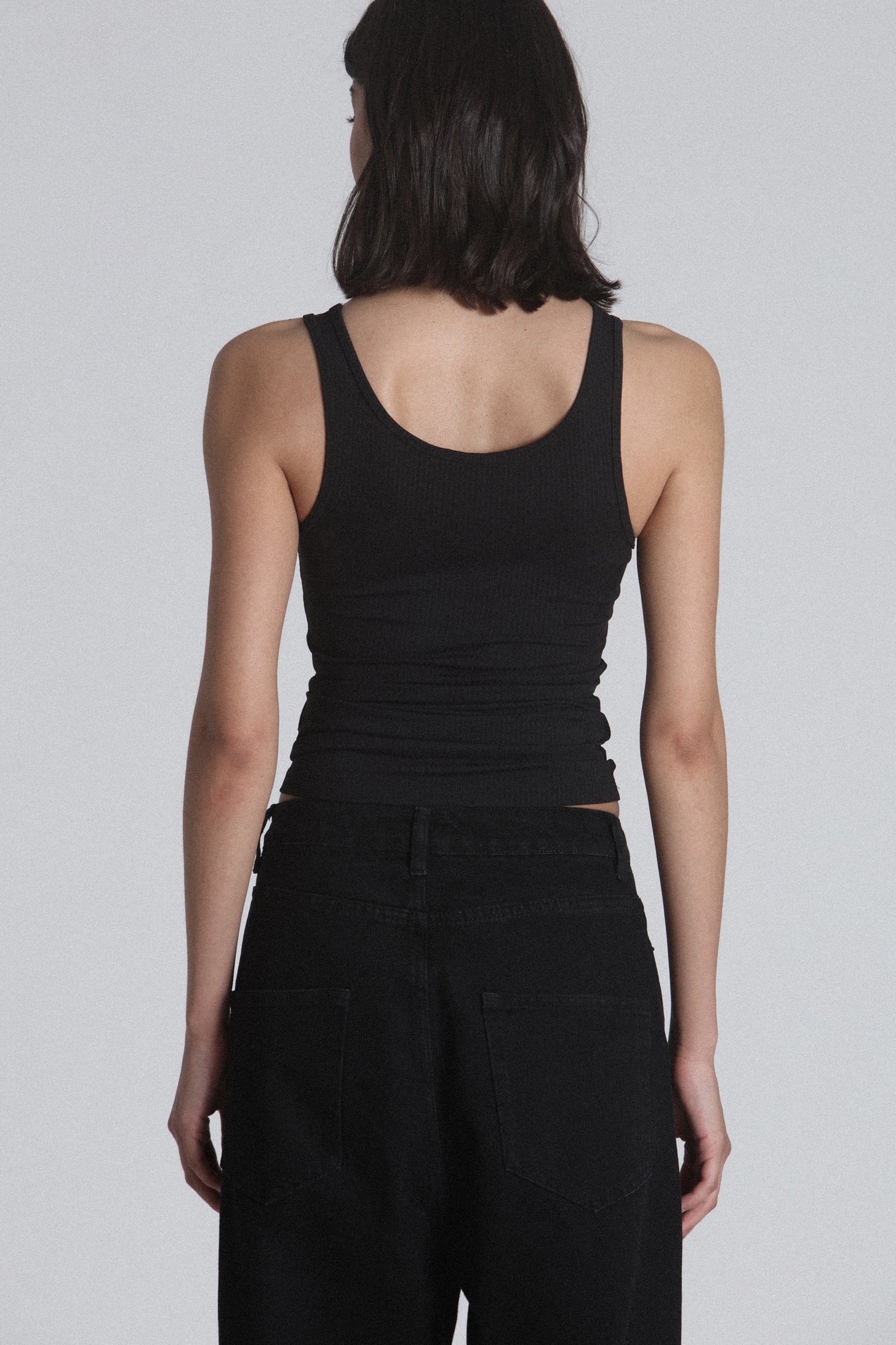 CARRIE TANK - BLACK