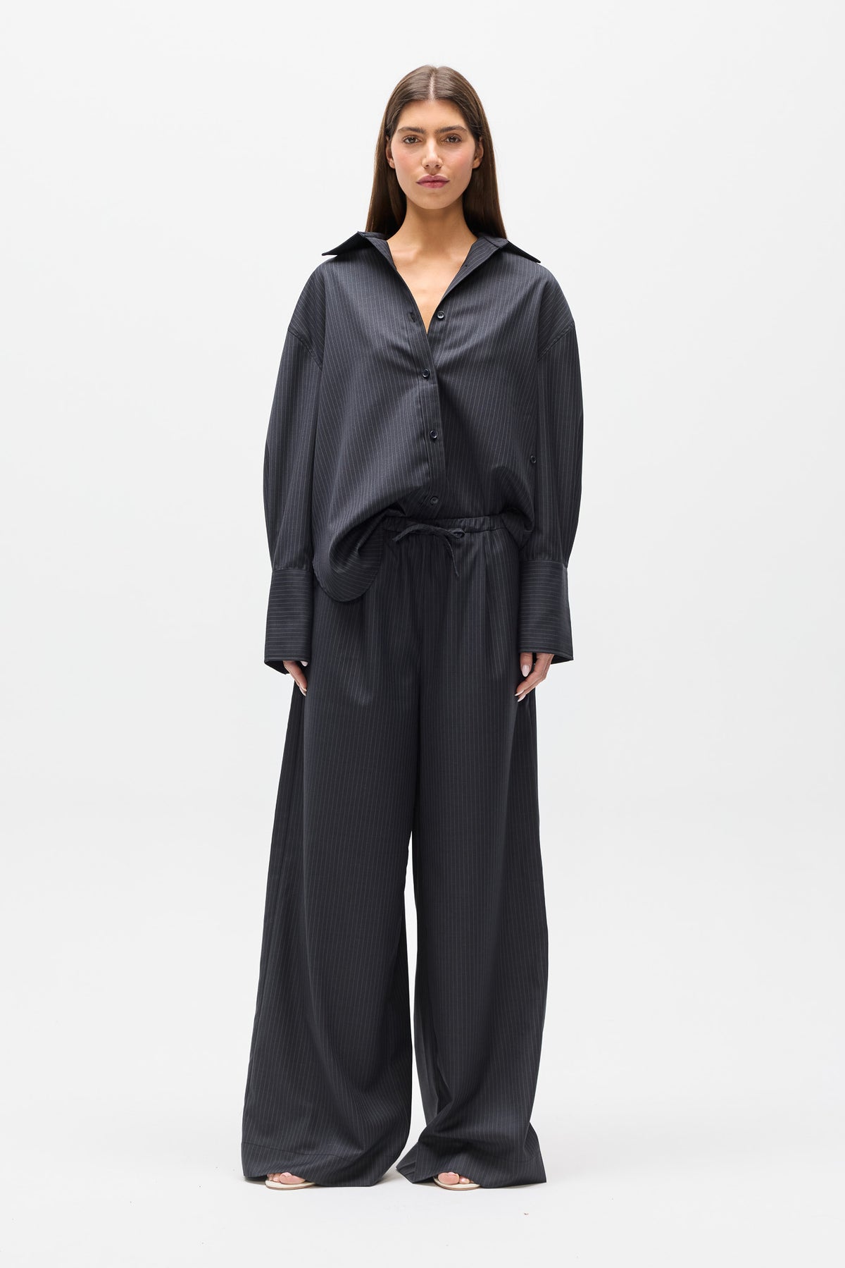 TOKO PANT - GREY STRIPE
