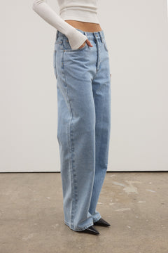 Perry Low Rise Baggy Jean in Atlanta, view 3, Bayse Brand