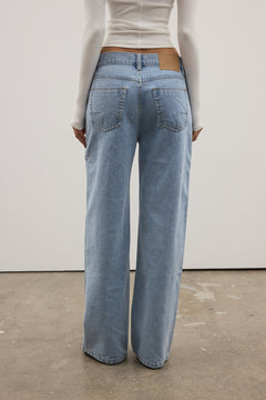 Perry Low Rise Baggy Jean in Atlanta, view 4, Bayse Brand