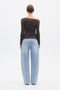 VALLA TOP - CHARCOAL