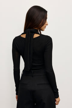 TONIA TOP - BLACK