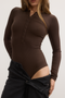 LARA BODYSUIT - ESPRESSO
