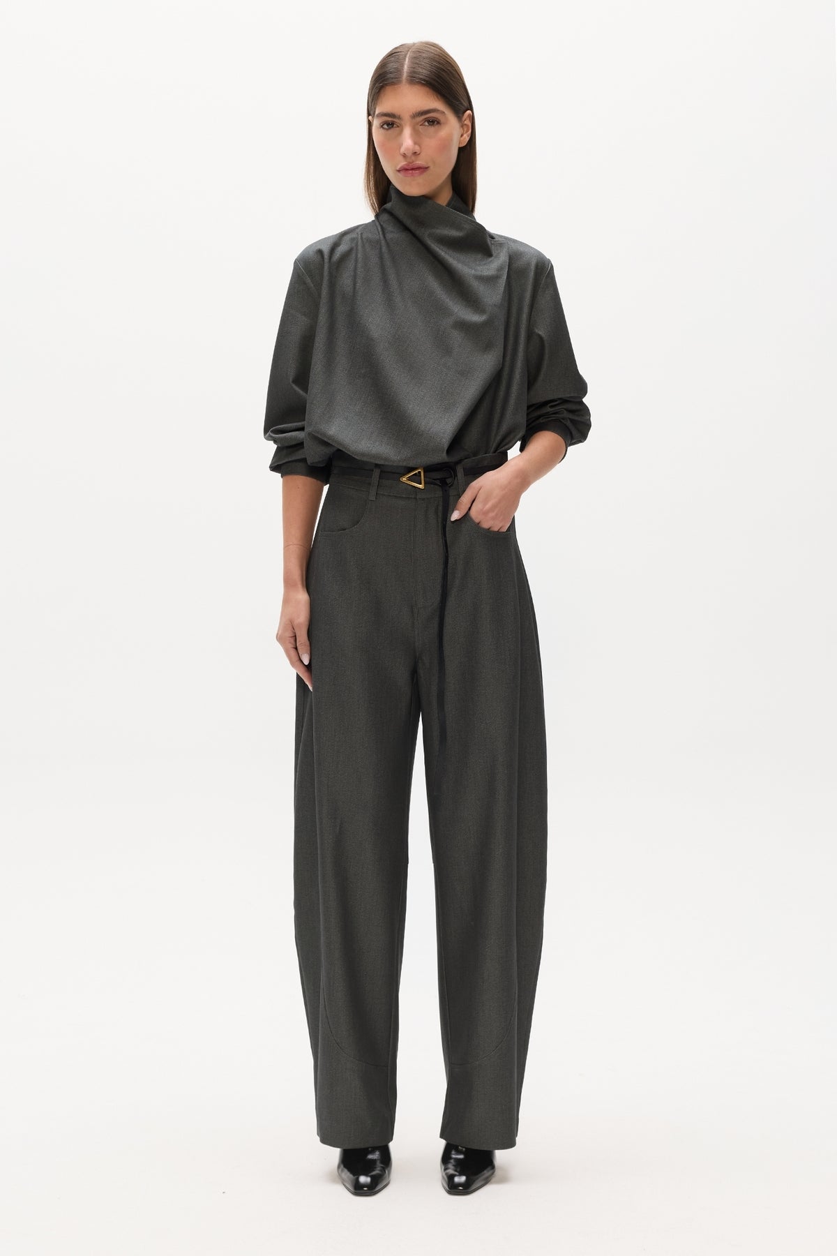BLYTHE PANT - CHARCOAL