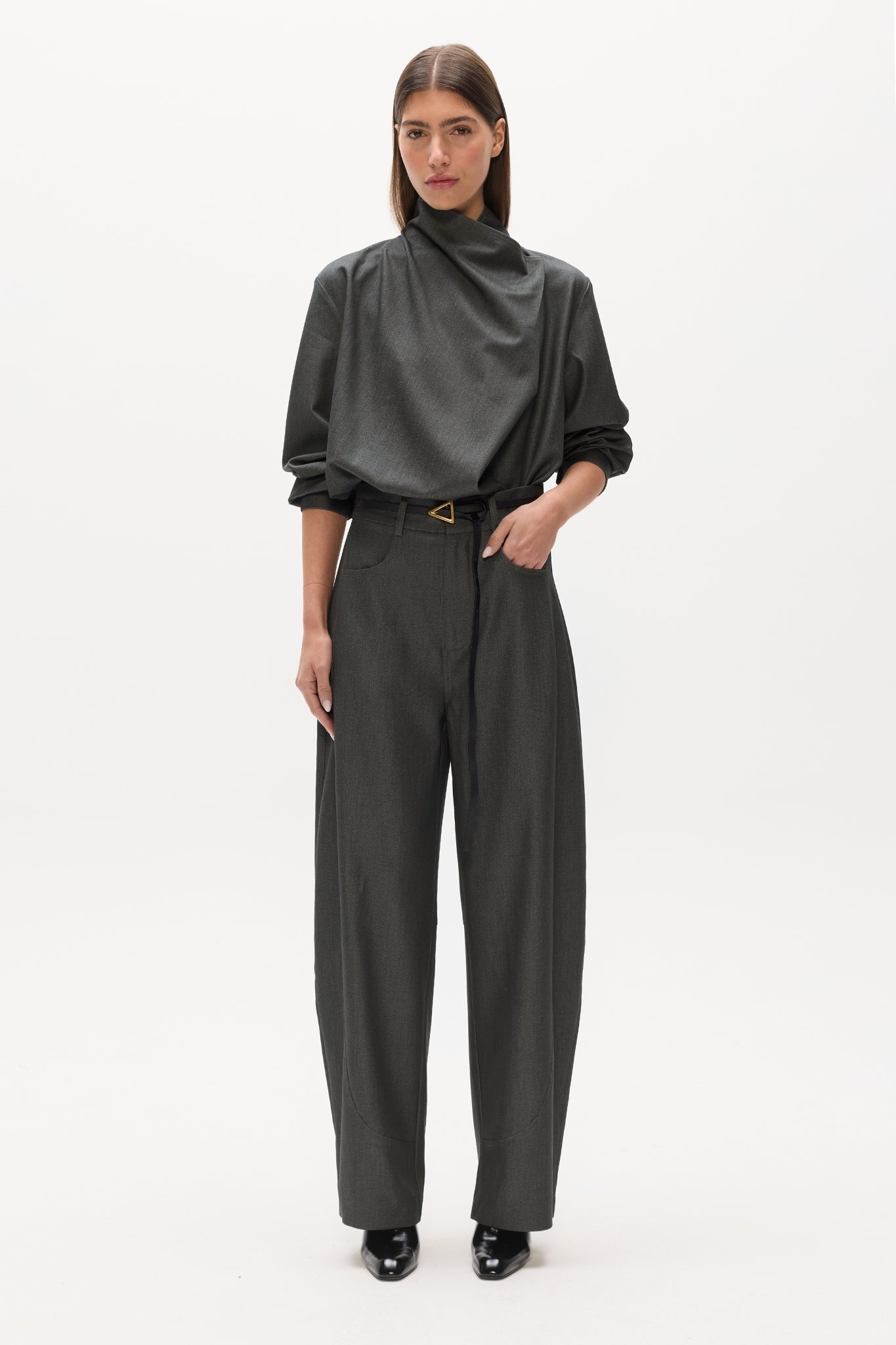 BLYTHE PANT - CHARCOAL