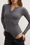LARA BODYSUIT - THUNDER