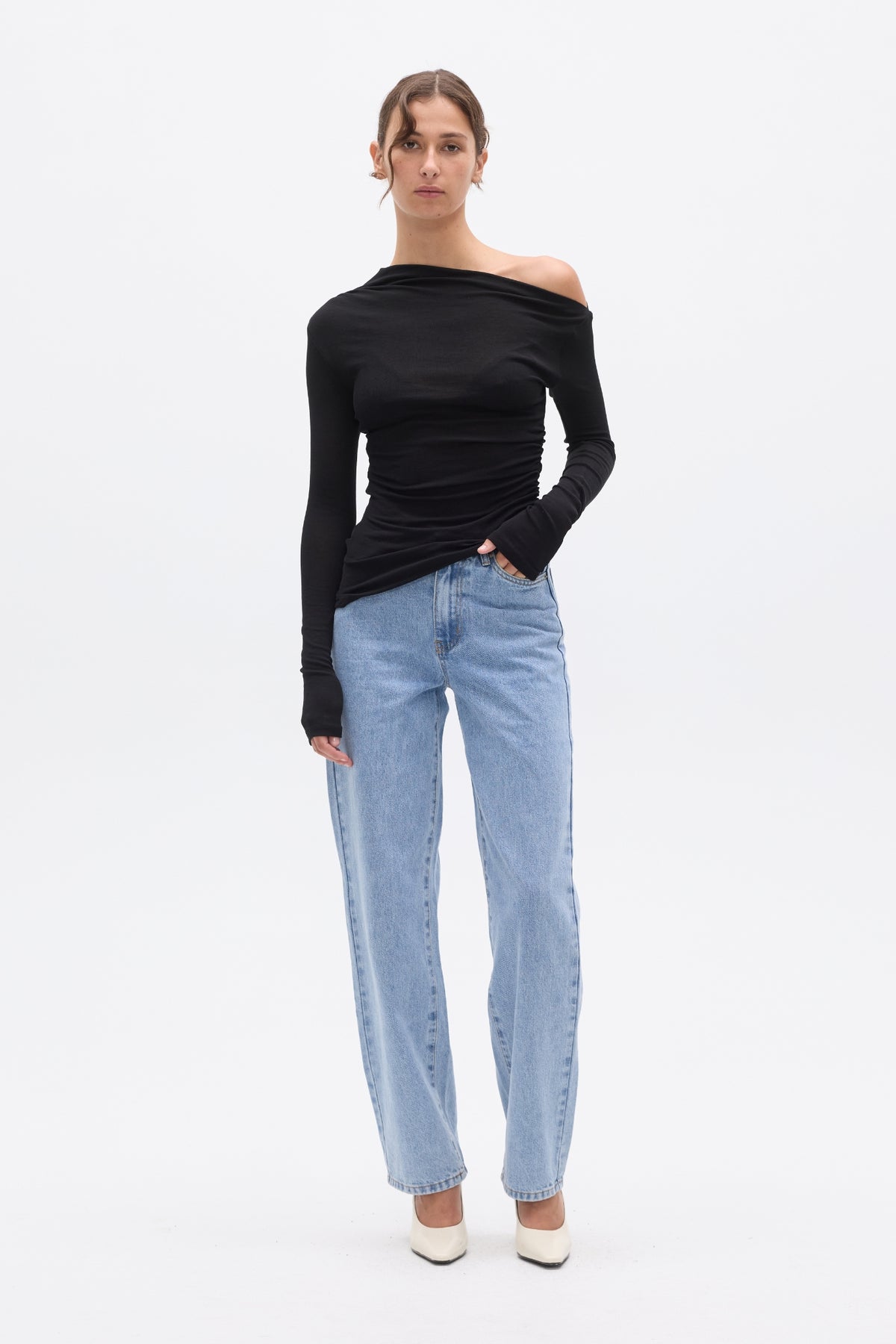 KARRIS TOP - BLACK