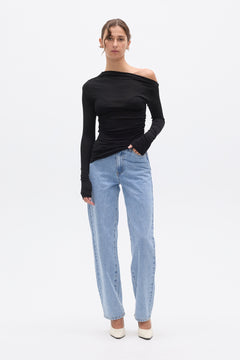 KARRIS TOP - BLACK