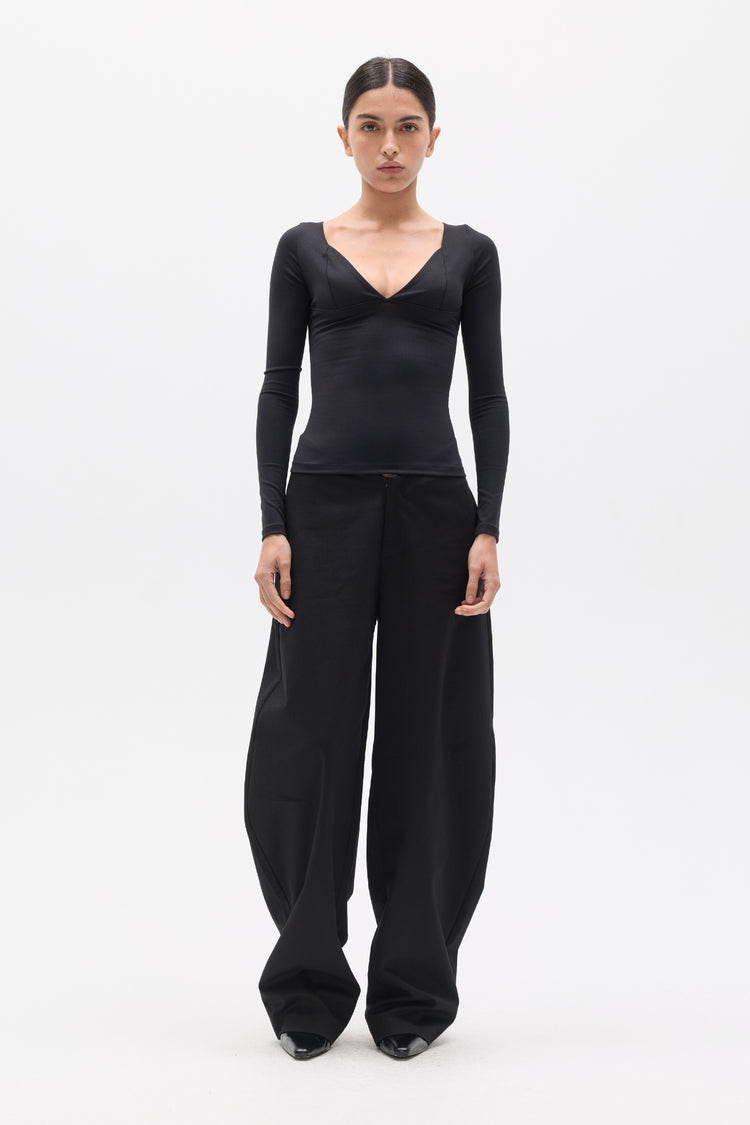 BLAIR TOP - BLACK