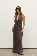SIMONE DRESS - SMOKE