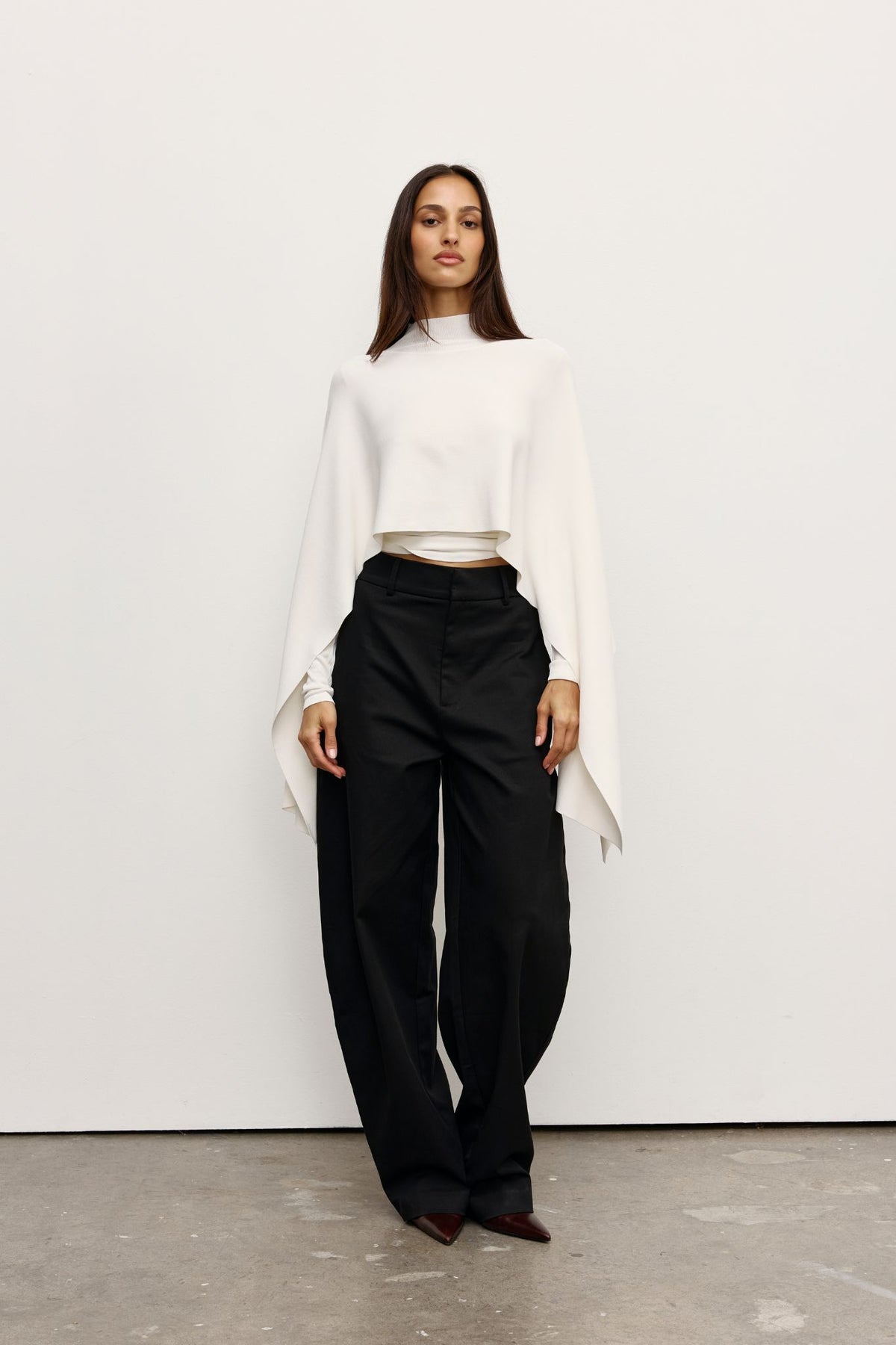 SORELLA PONCHO - IVORY