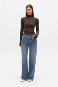 LUMI LONG SLEEVE - CHOCOLATE