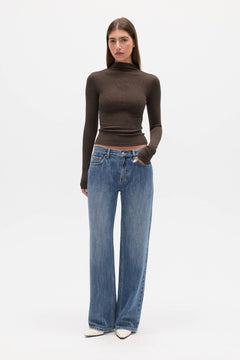 LUMI LONG SLEEVE - CHOCOLATE