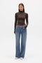 LUMI LONG SLEEVE - CHOCOLATE