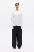 PAX LONG SLEEVE TEE - WHITE