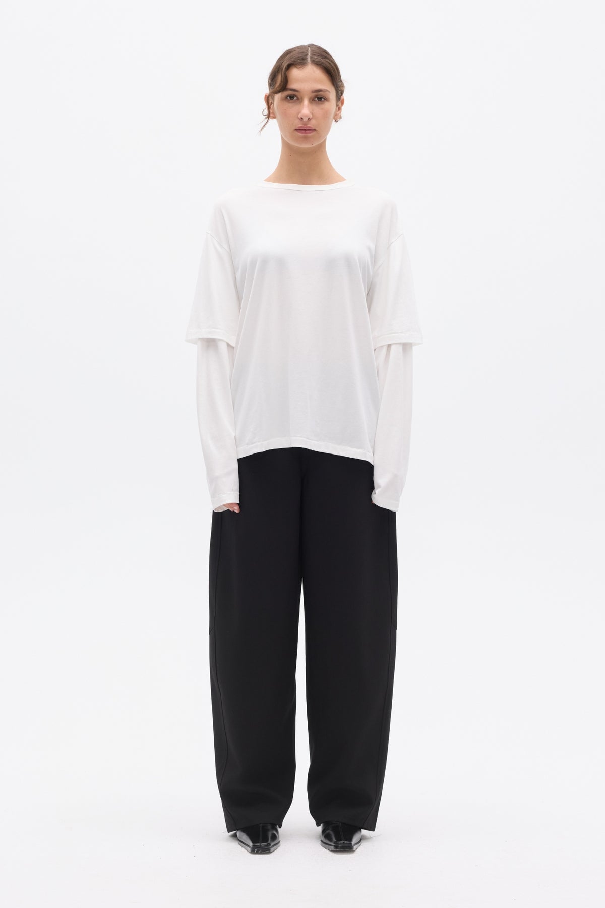 PAX LONG SLEEVE TEE - WHITE