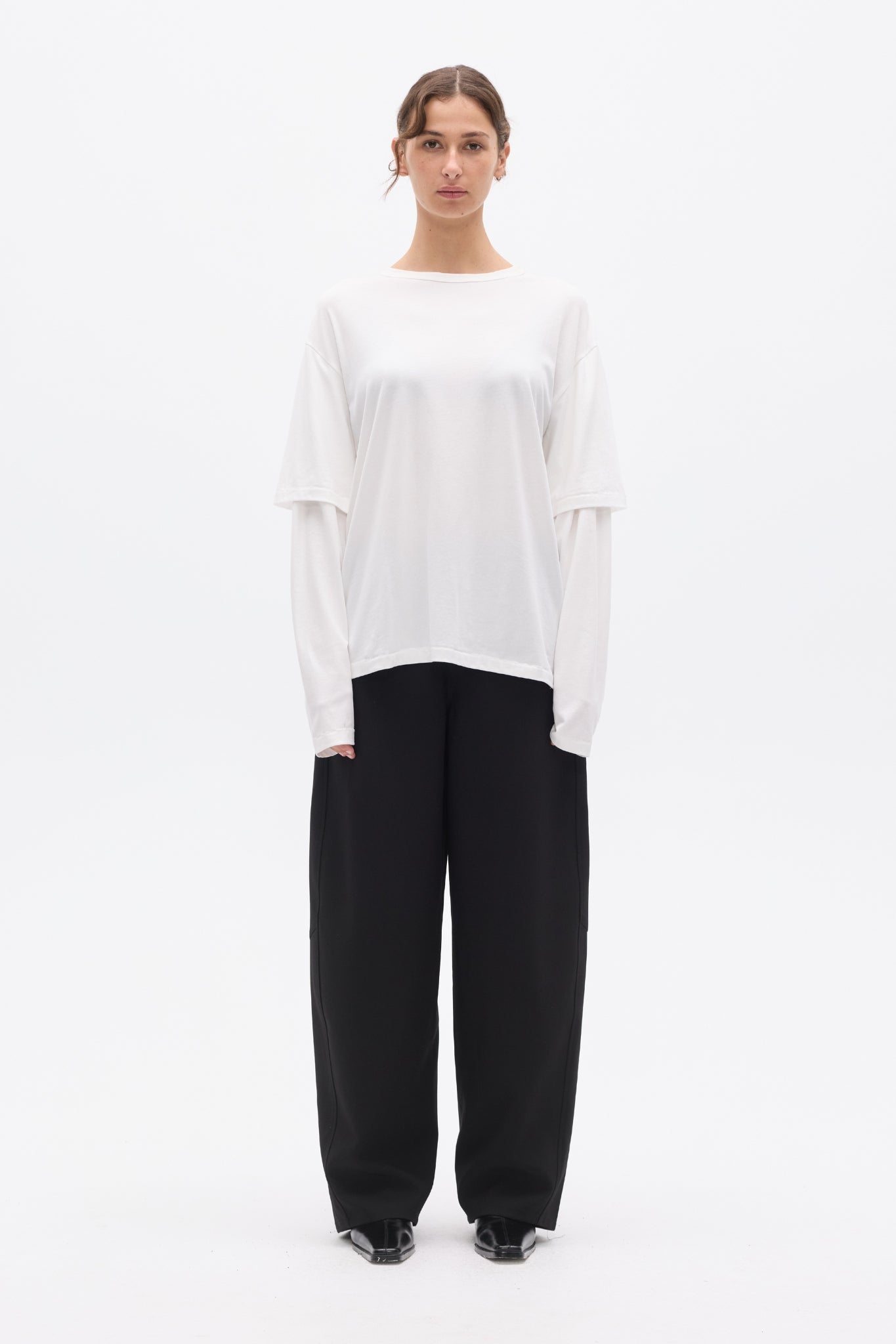 PAX LONG SLEEVE TEE - WHITE
