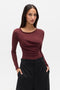 DELLA BODYSUIT - PLUM