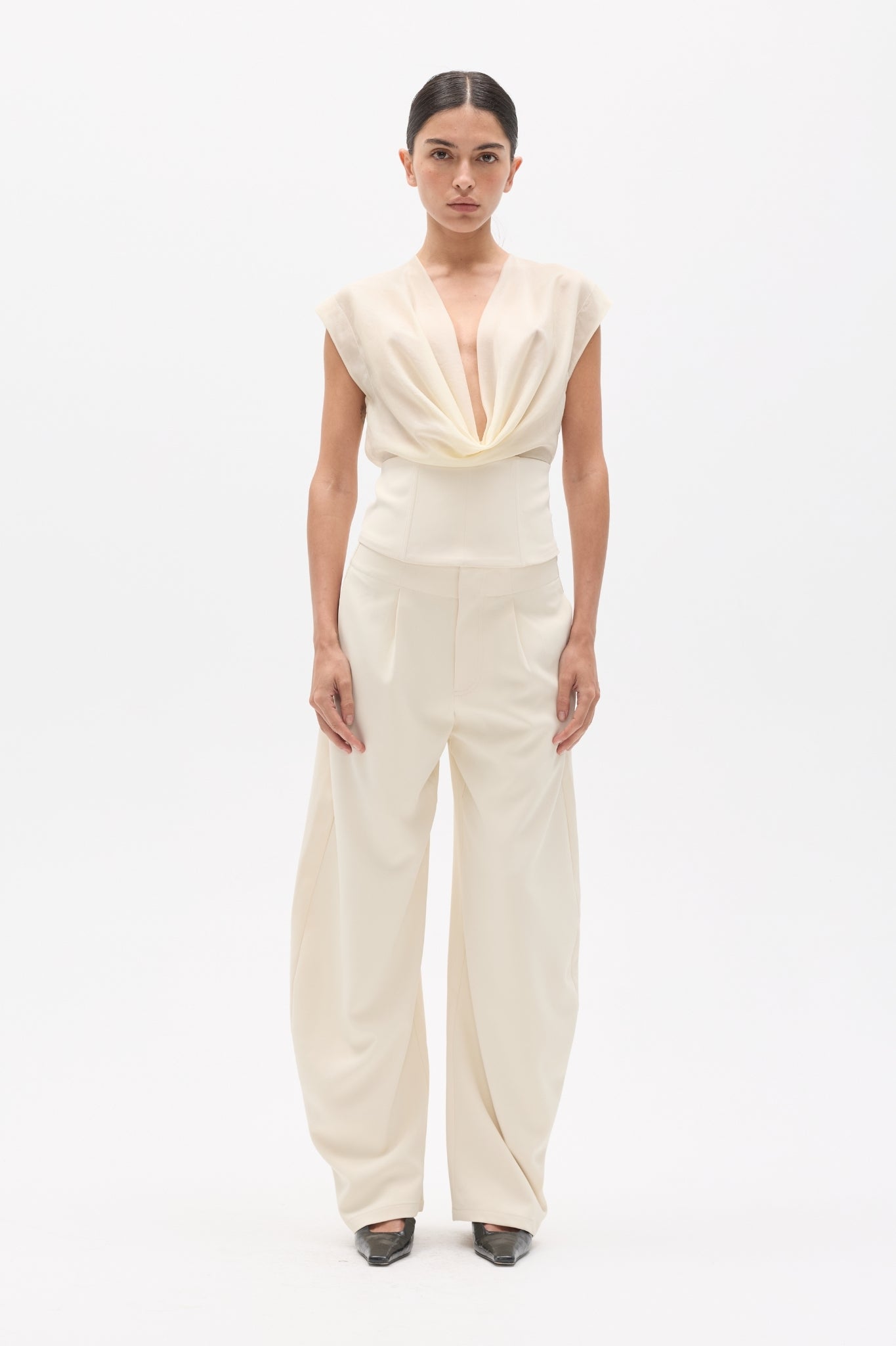 TESSIE TOP - IVORY