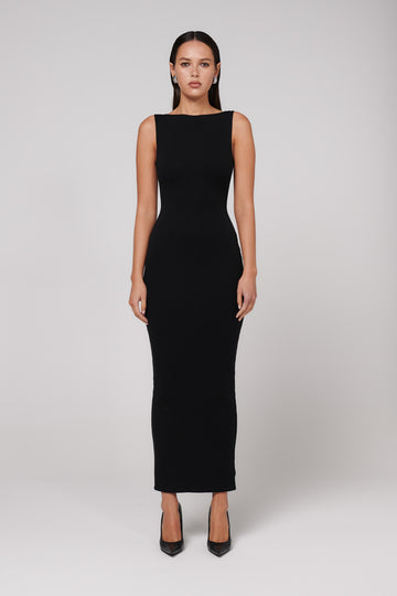 MILANA MIDI - BLACK