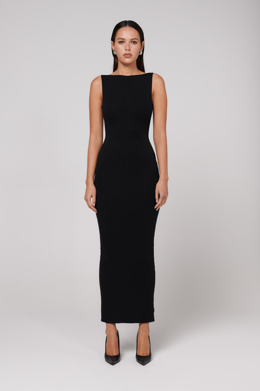 MILANA MIDI - BLACK
